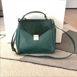 Zara Emerald Satchel